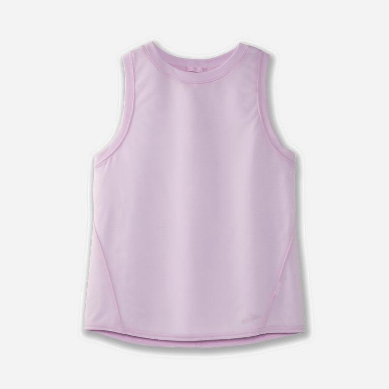 Brooks Distance - Camiseta Sin Mangas Mujer - Rosas (FM0486352)